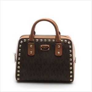 Michael Kors Sandrine Belted Satchel